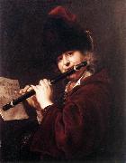 KUPECKY, Jan Portrait of the Court Musician Josef Lemberger oil